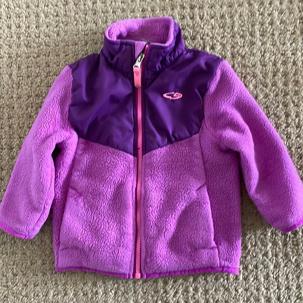 18 month champion fleece zip up
